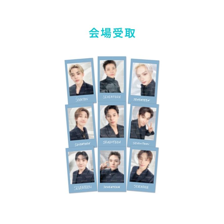 SEVENTEEN | [ARCHIVE]INSTANT PHOTO STICKER CARD