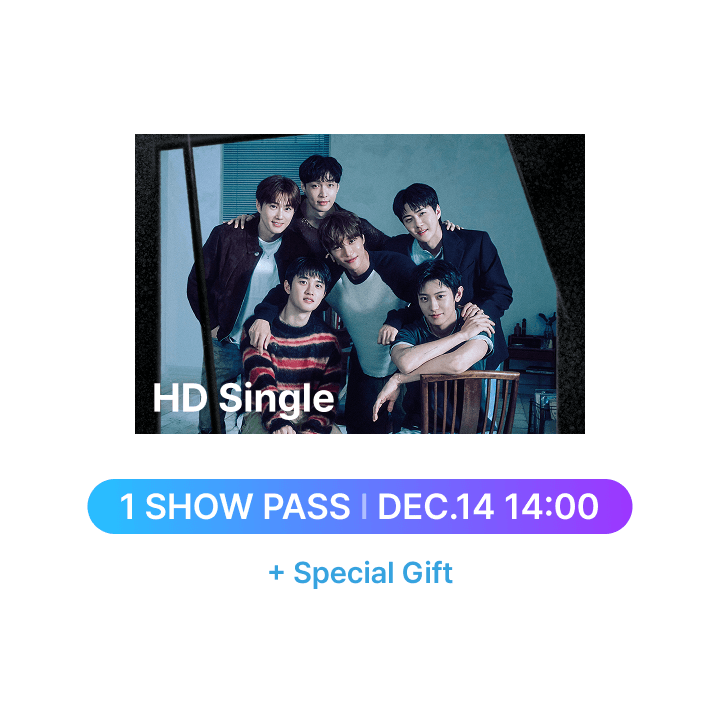 EXO'verse  HD Single-view (Live + Delayed Streaming) + Special Gift 1 SHOW PASS(12/14 14:00)