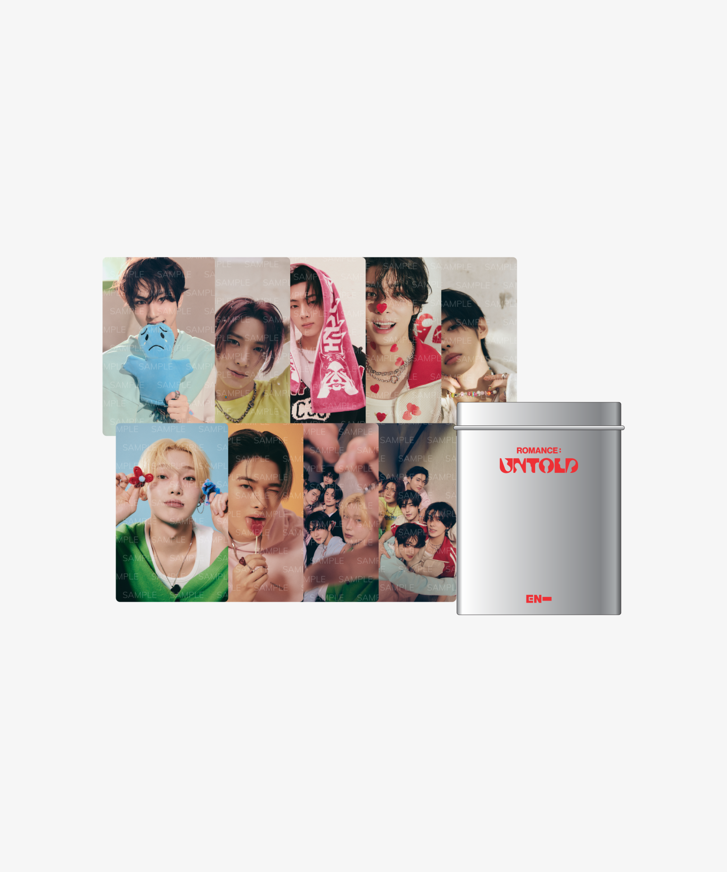 [ROMANCE : UNTOLD] PHOTO CARD & TIN CASE SET
