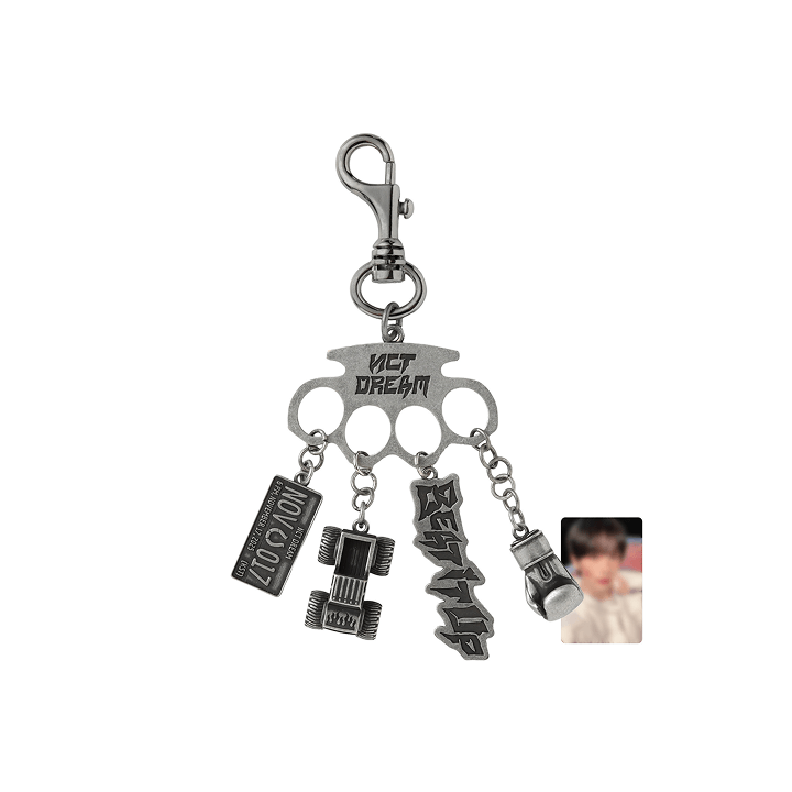 METAL KNUCKLE KEY RING SET
