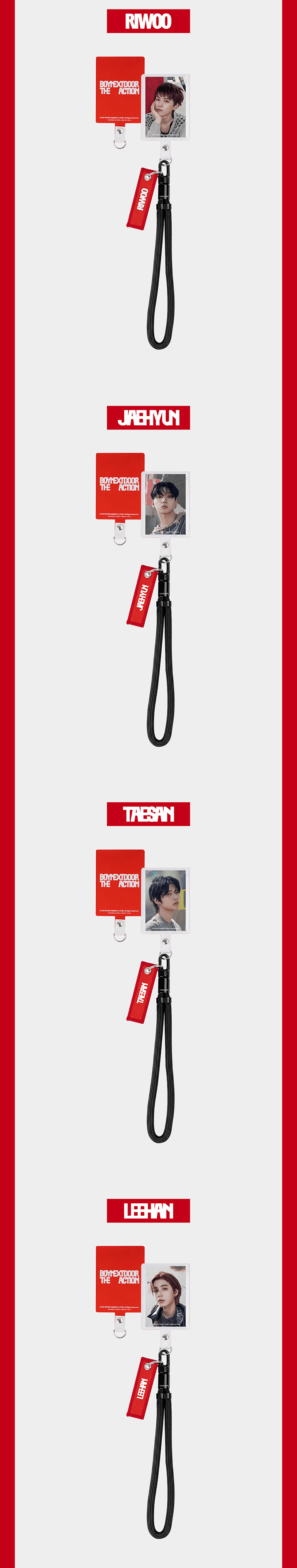 BOYNEXTDOOR PHONE TAB (The Action) 1 detail