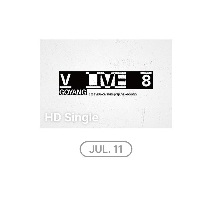 SEVENTEEN | 2026 VERNON THE 8 [V8] LIVE - GOYANG HD Single-view