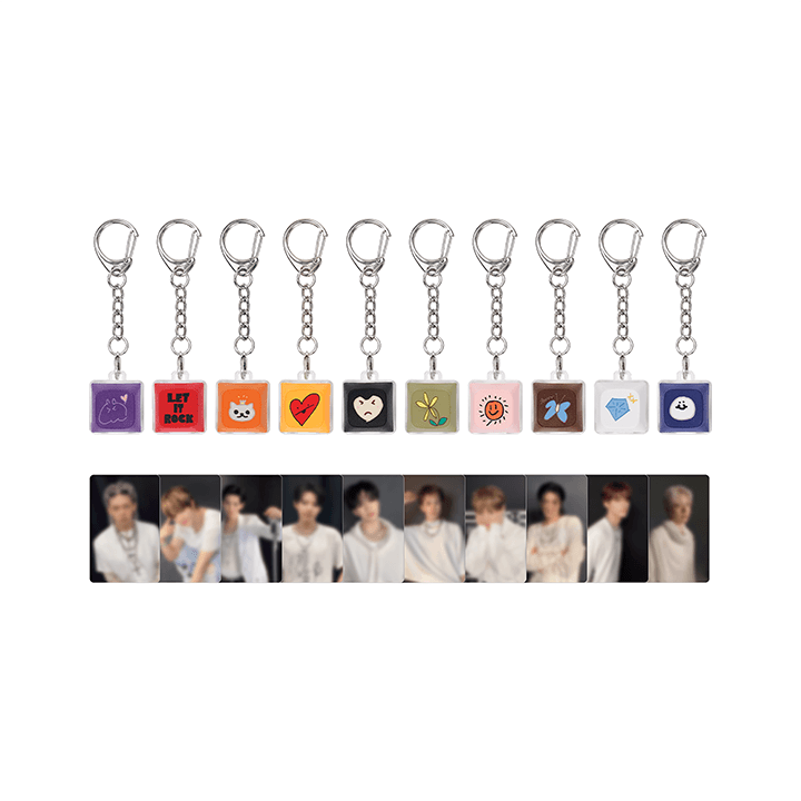 [PULSEONSEOUL] TREASURE KEY CAP KEYRING SET
