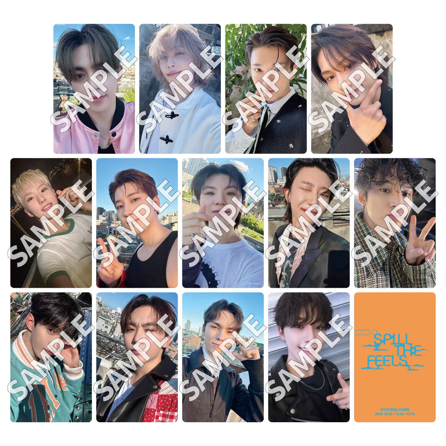 SEVENTEEN weverse大阪京セラドーム限定トレカ 13人コンプリート
