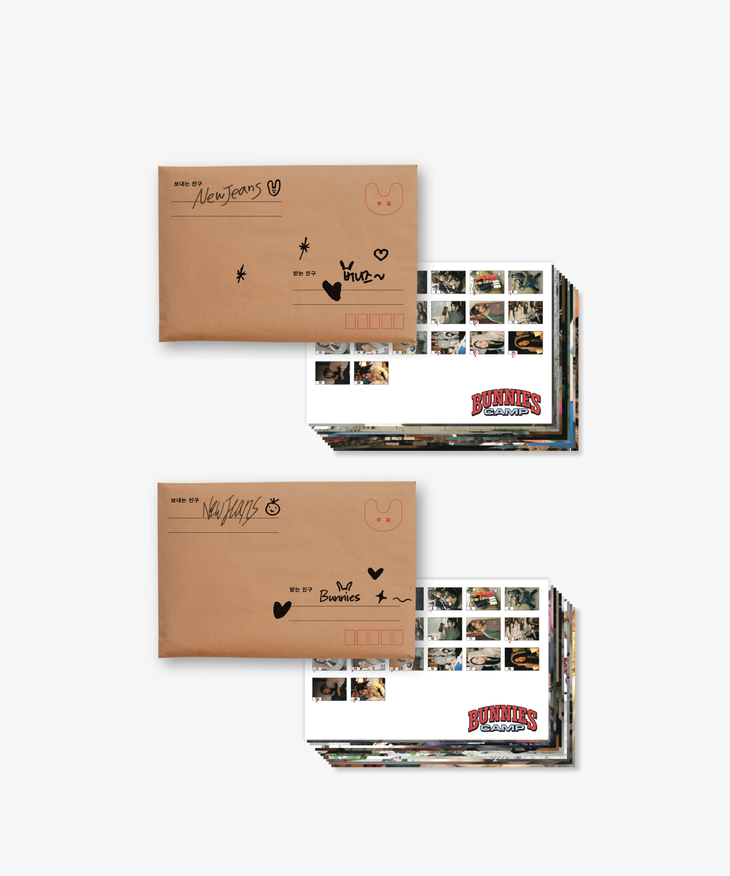 [BUNNIES CAMP] PHOTO SET