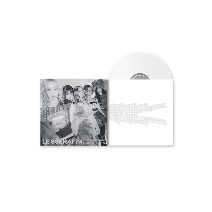 'EASY-CRAZY-HOT' SPECIAL VINYL (SILVER WHITE)
