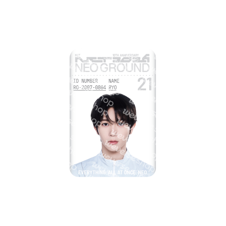 RANDOM METAL ID BADGE