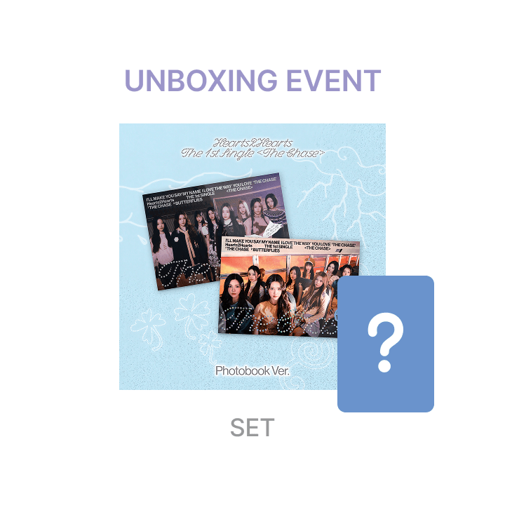 [UNBOXING EVENT] The 1st Single [The Chase] (Photobook Ver.) (Set)_0