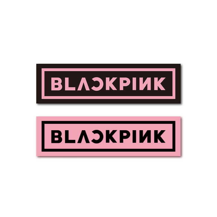[OFFICIAL LOGO GOODS]ステッカー -BLACKPINK LOGO-（L）
