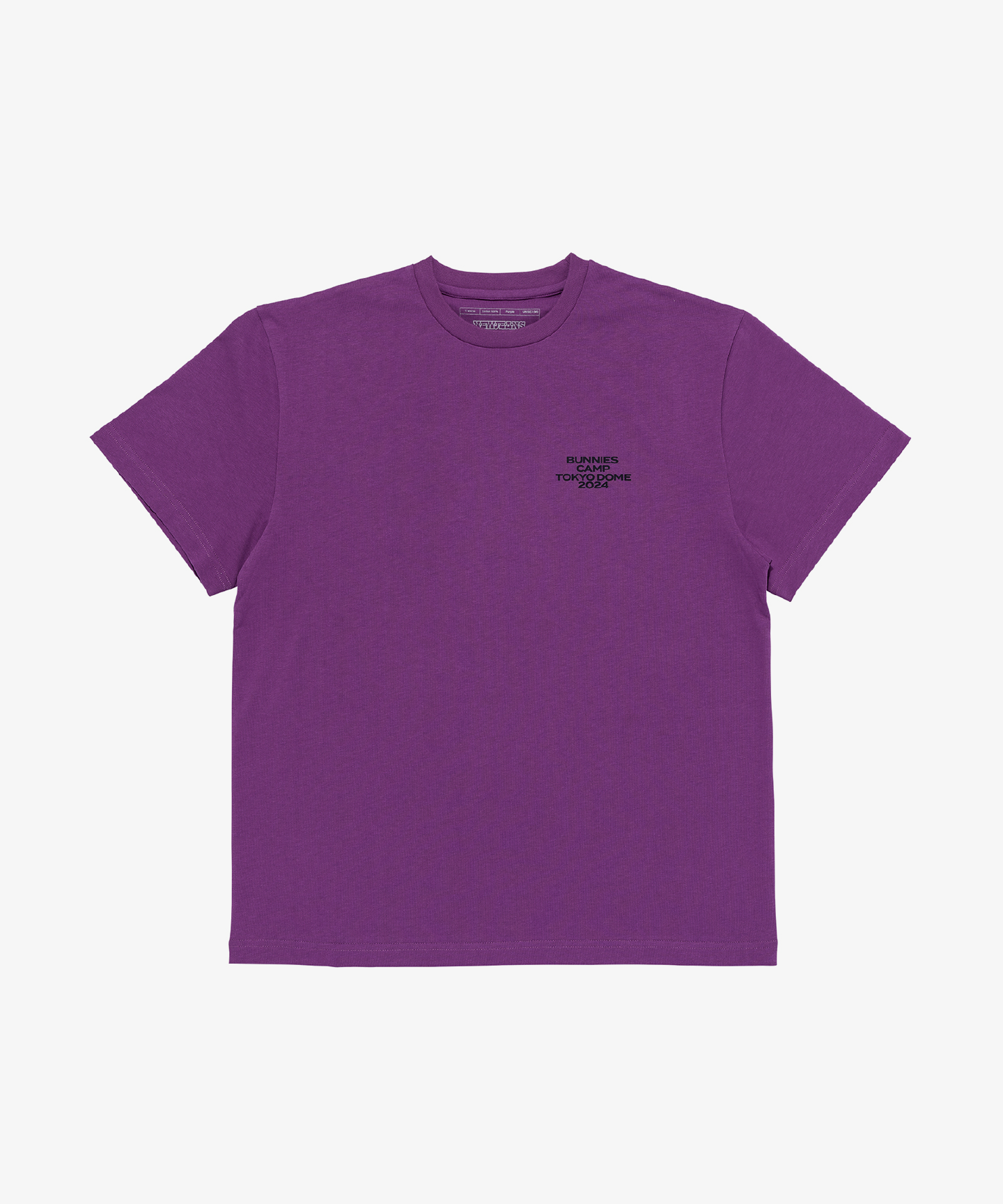 NewJeans | BUNNIES CAMP 2024 TOKYO DOME ティーシャツ PURPLE