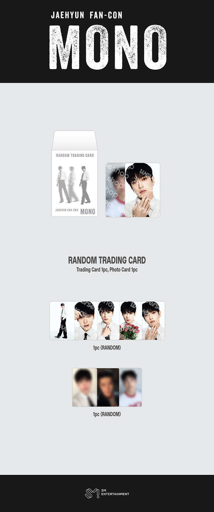 NCT 127 MONO Random Trading Card