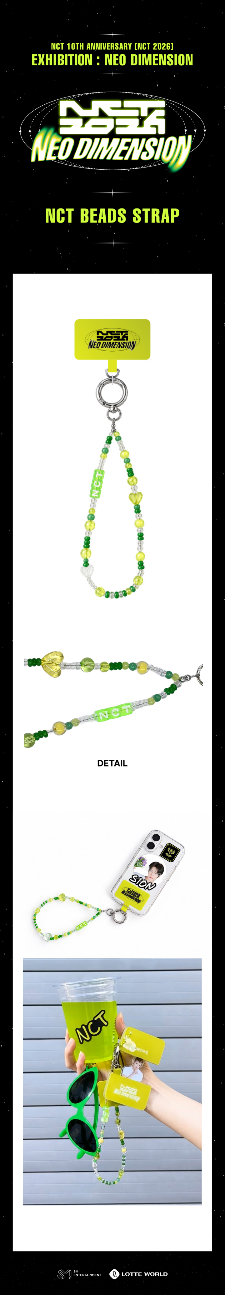NCT 127 NEO DIMENSION NCT Beads Strap