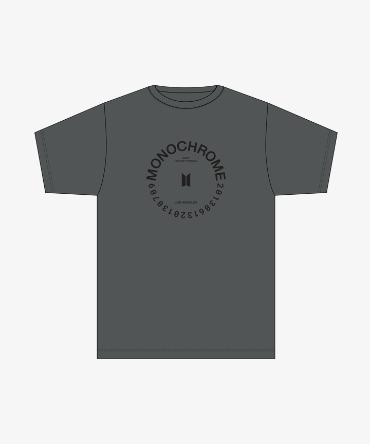 BTS | US Exclusive S/S Logo T-Shirt (Vintage Black)