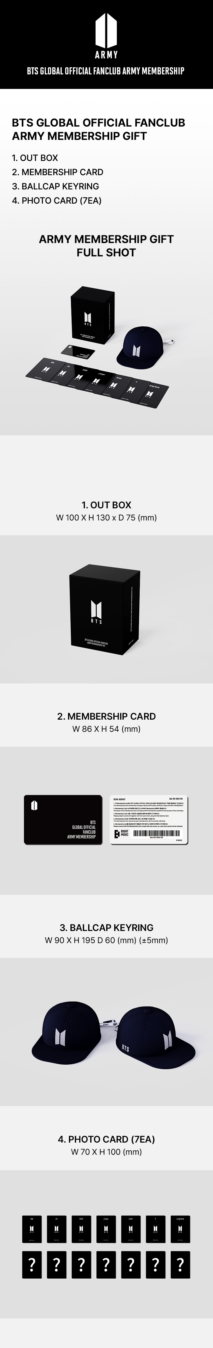 ARMY MEMBERSHIP GIFT 0 detail