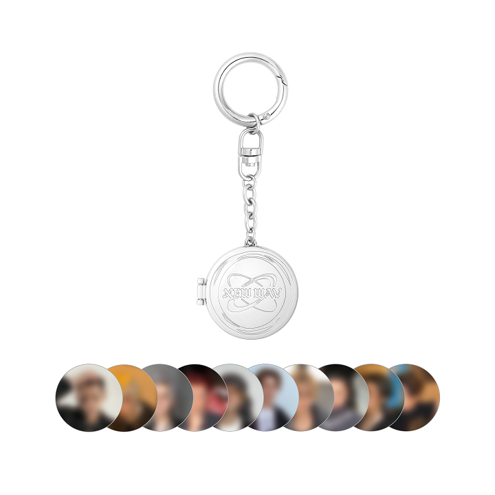 [NEWWAV] TREASURE METAL PENDANT KEYRING