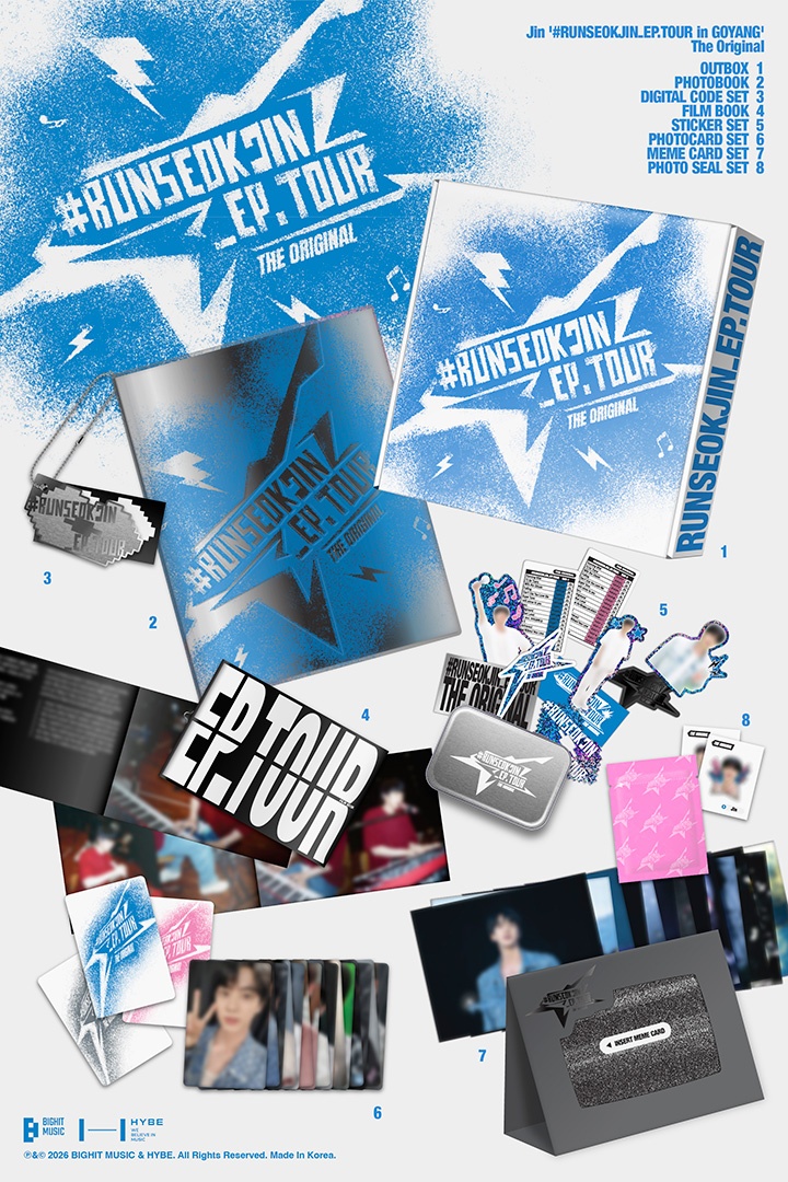 Jin '#RUNSEOKJIN_EP.TOUR in GOYANG' The Original SET 0 detail