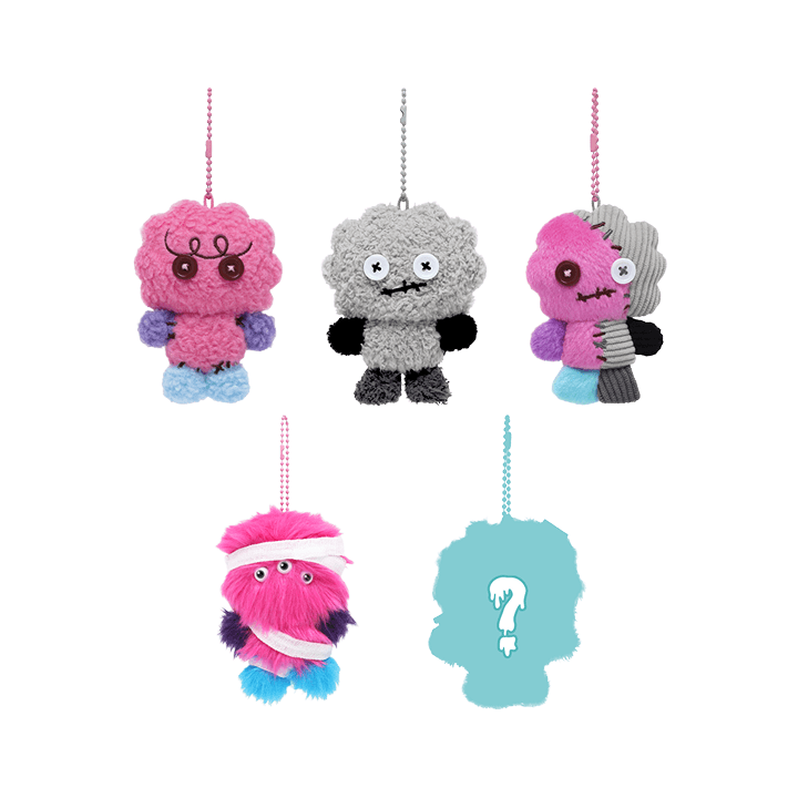 RANDOM 10CM DOLL KEY RING