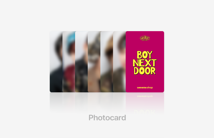 Special Gifts for BOYNEXTDOOR 1st EP [WHY..] COMEBACK LIVE Weverse