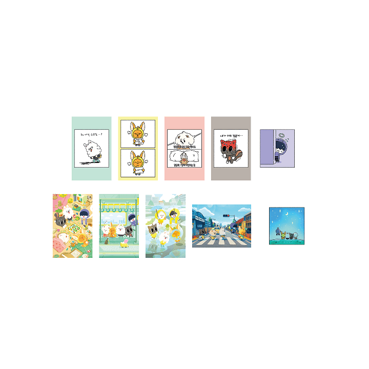 TOMORROW X TOGETHER- Postcard
