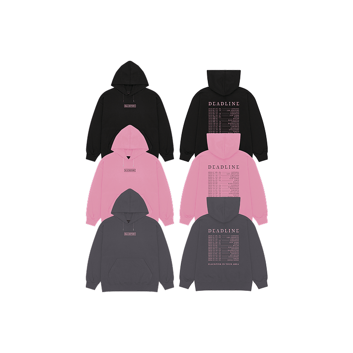 [DEADLINETOUR] BLACKPINK TOUR HOODIE