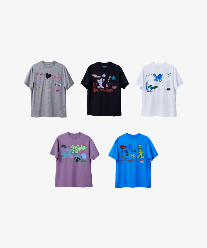 Newjeans How Sweet 半袖Tシャツ Lサイズ PURPLE Newjeans How Sweet 半袖Tシャツ Lサイズ PURPLE - メルカリ