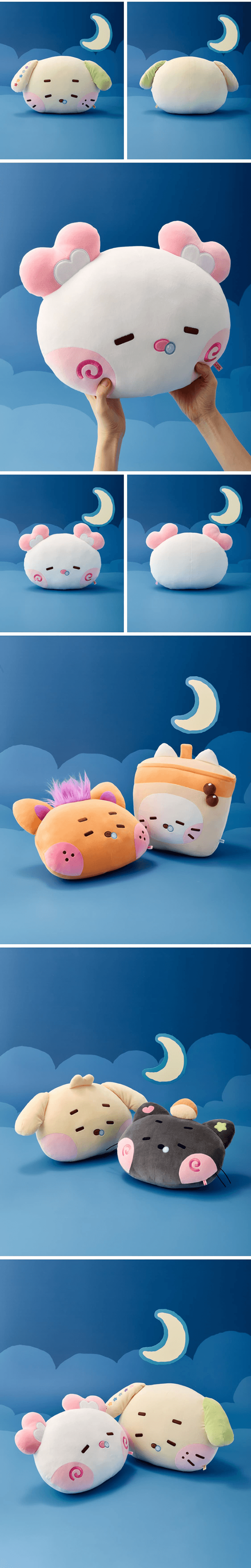 NCT WISH wishnini house MEDIUM PLUSH CUSHION 4 detail