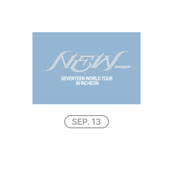 SVT [NEW_] WORLD TOUR IN INCHEON  HD Single-view (9/13)