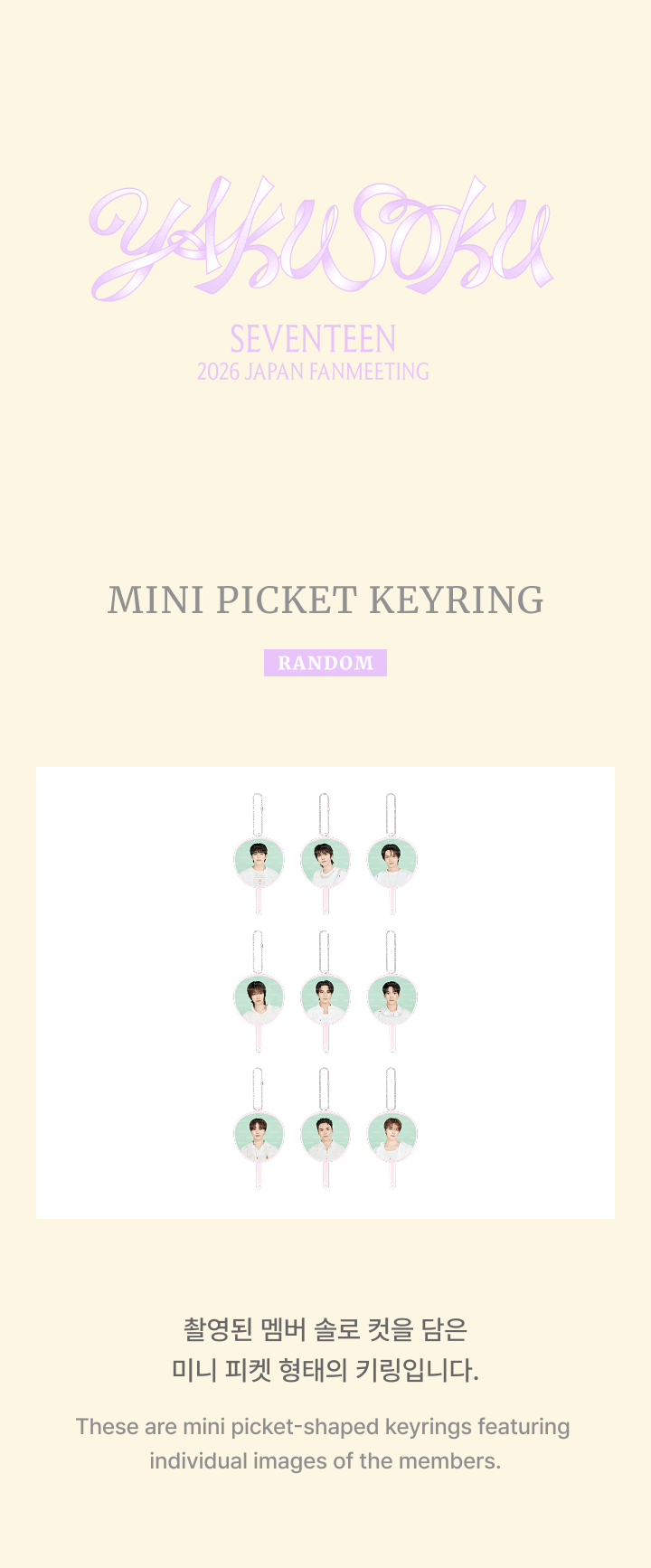 Mini Picket Keyring 0 detail