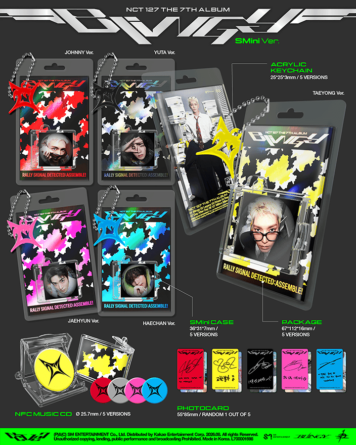 The 7th Album [BLINGY] (SMini Ver.) (SMART ALBUM) (Random) 0 detail