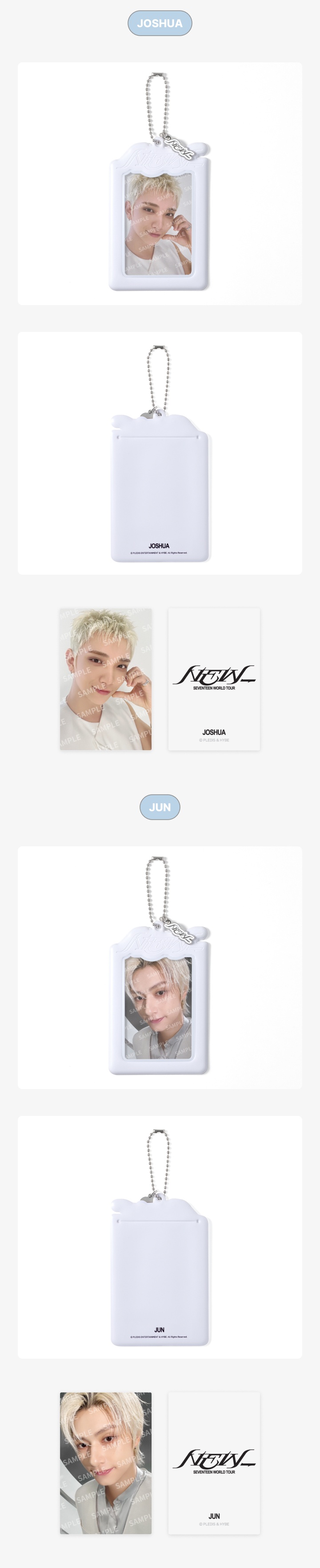 Photocard Holder Set 2 detail