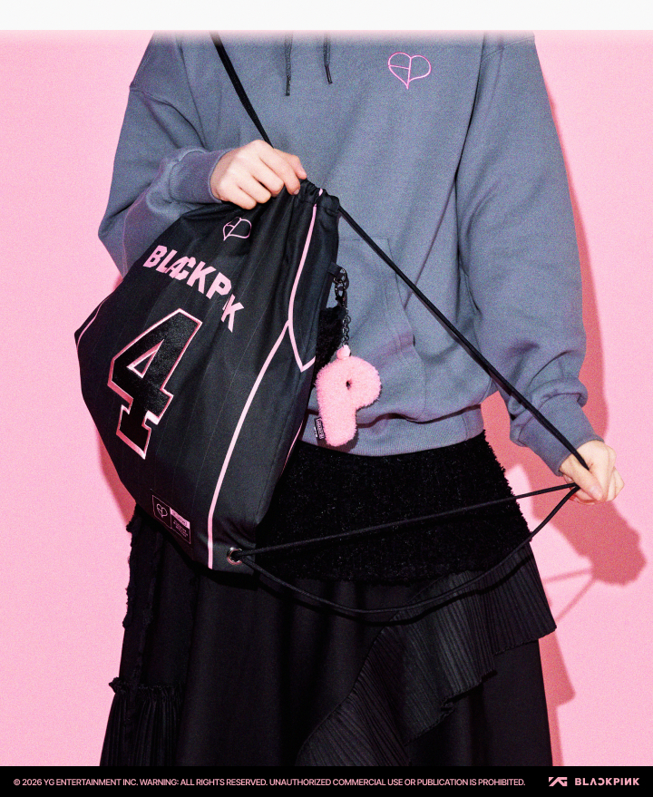 BLACKPINK - [JUMP POP-UP] BLACKPINK UNIFORM STRING BACKPACK