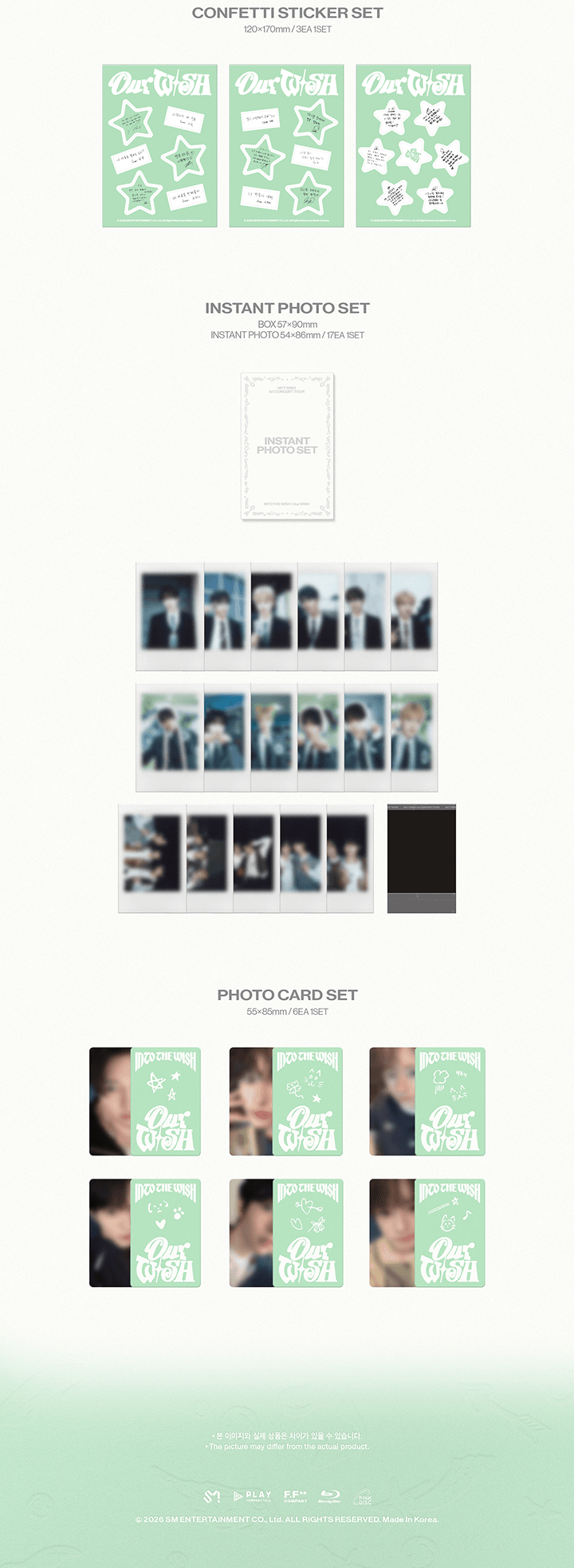 NCT WISH 1st CONCERT TOUR 'INTO THE WISH : Our WISH' (Blu-ray ver.) 4 detail