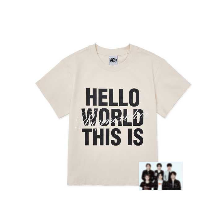 [BOYNEXTDOOR x GRAILZ] S/S T-Shirt (Beige)