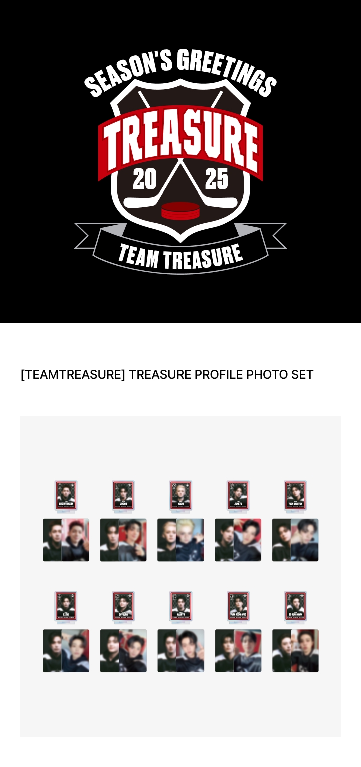 [TEAMTREASURE] TREASURE PROFILE PHOTO SET 0 detail