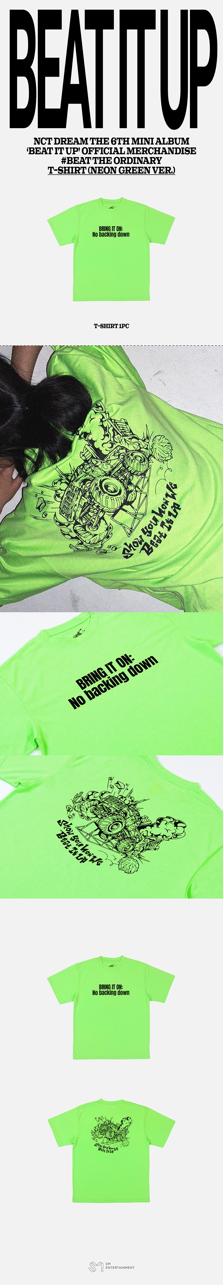 T-SHIRT (NEON GREEN ver.) 0 detail