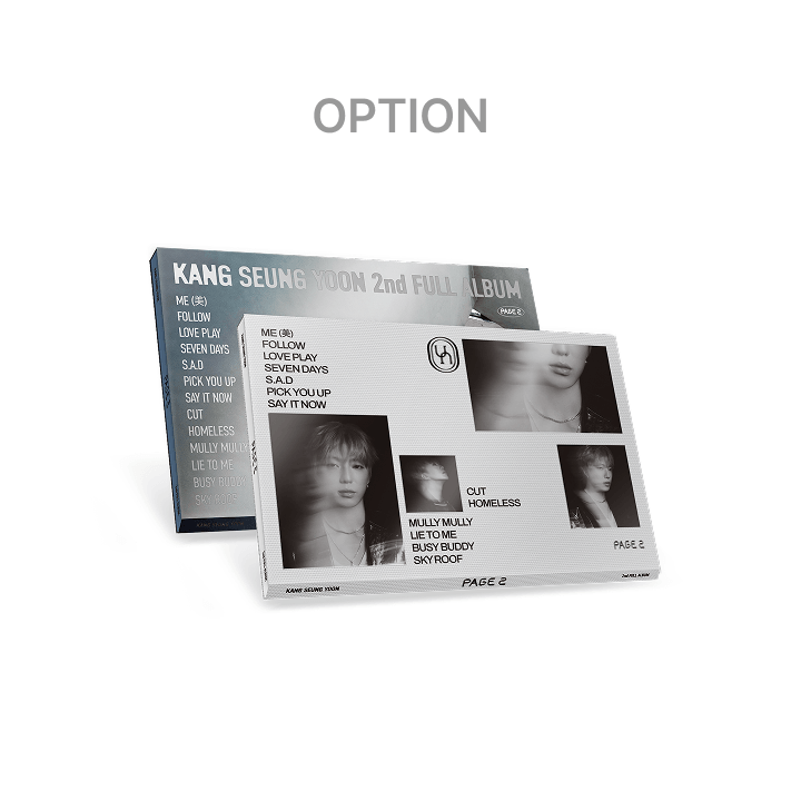 KANG SEUNG YOON 2nd FULL ALBUM [PAGE 2] (Option)