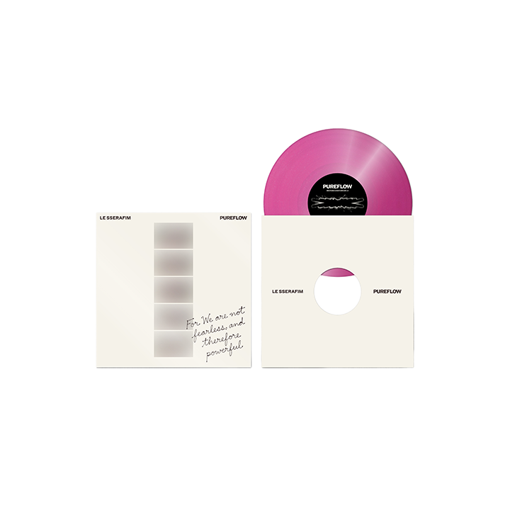 LE SSERAFIM | 2nd Studio Album 'PUREFLOW' pt.1 Vinyl (Hot Pink