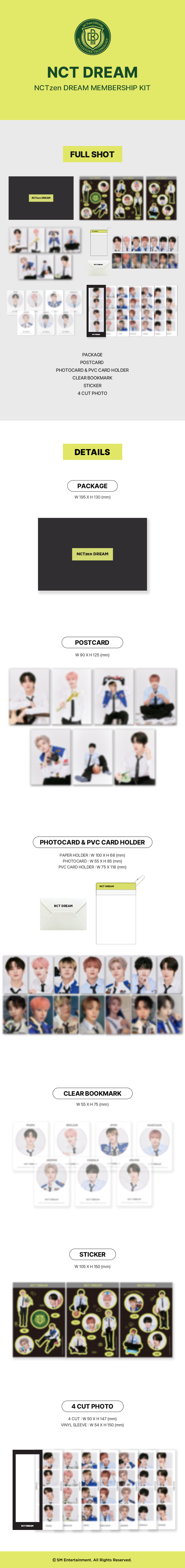 NCT DREAM | NCTzen DREAM MEMBERSHIP KIT