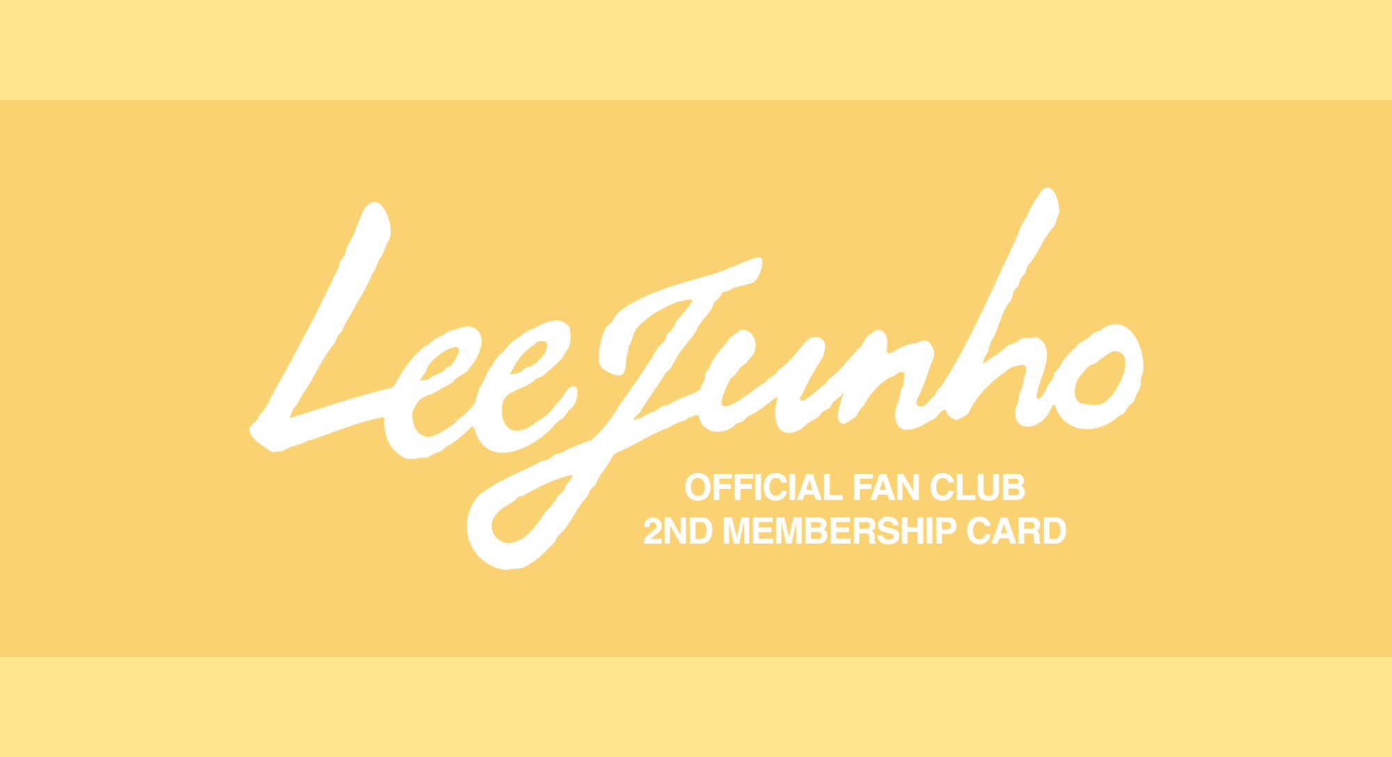 Lee Junho 公式ファンクラブ2期メンバーシップキット　メンバーカード抜き ⠀⠀⠀ LEE JUNHO 2ND OFFICIAL FANCLUB MEMBERSHIP RECRUITMENT