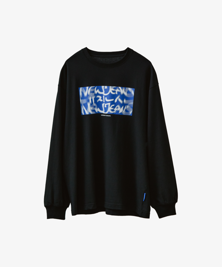 NewJeans | NewJeans X Hiroshi Fujiwara COLLER LONG SLEEVE T-SHIRTS