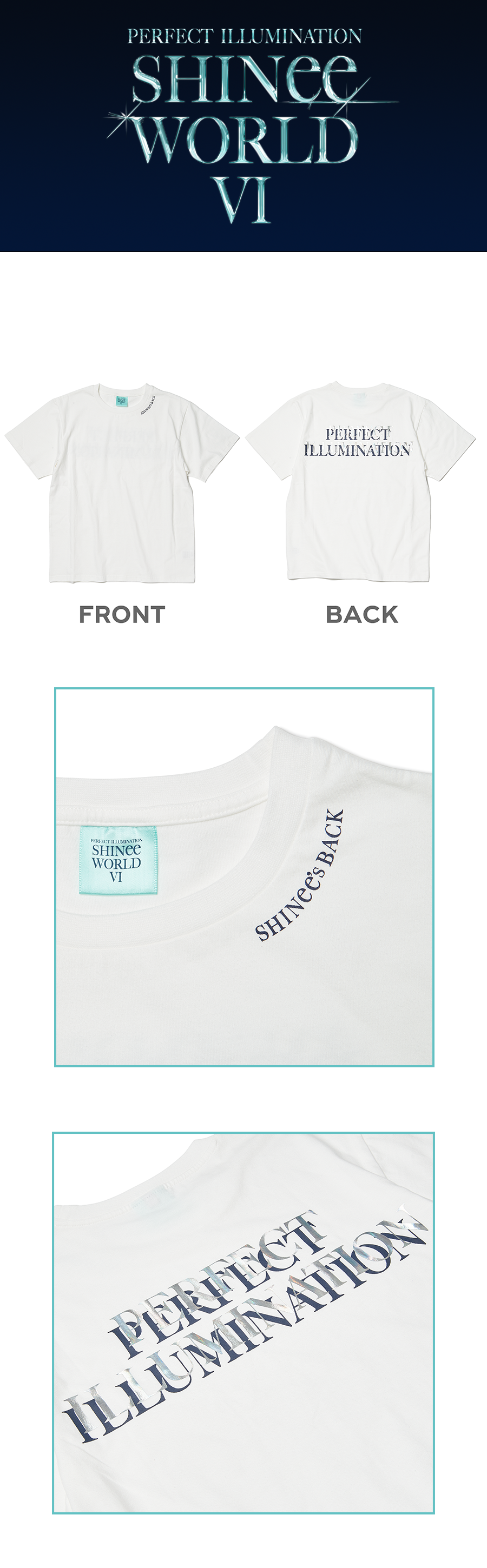 SHINee WORLD VI 公式ユニフォームTシャツ テミン SHINee WORLD VI 公式ユニフォームTシャツ テミン