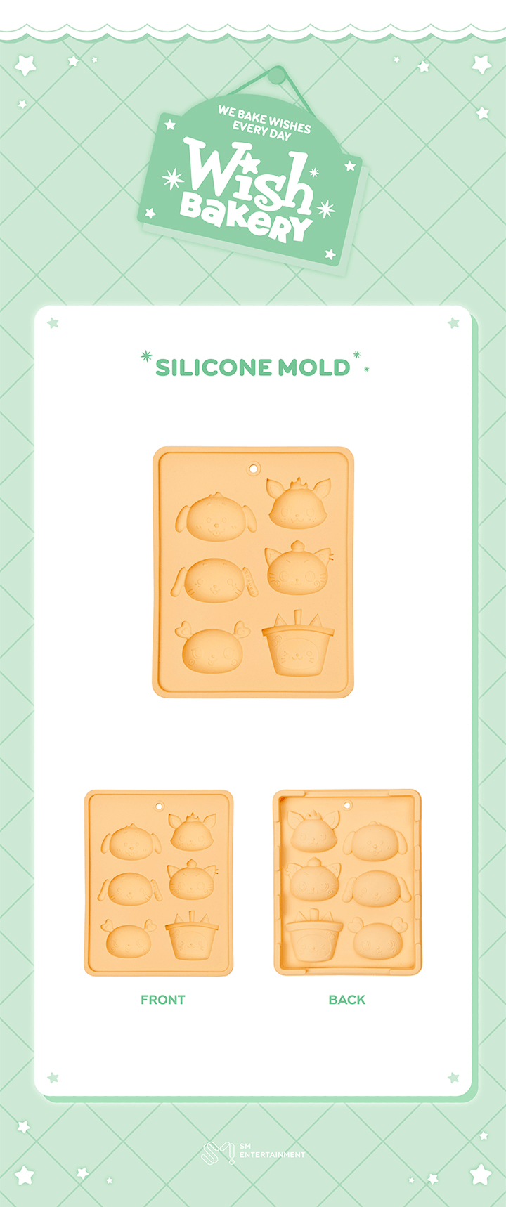 SILICONE MOLD 1 detail