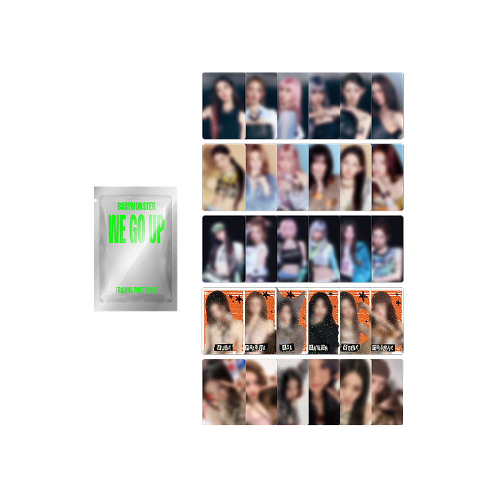 [WEGOUP] BABYMONSTER TRADING PHOTOCARD