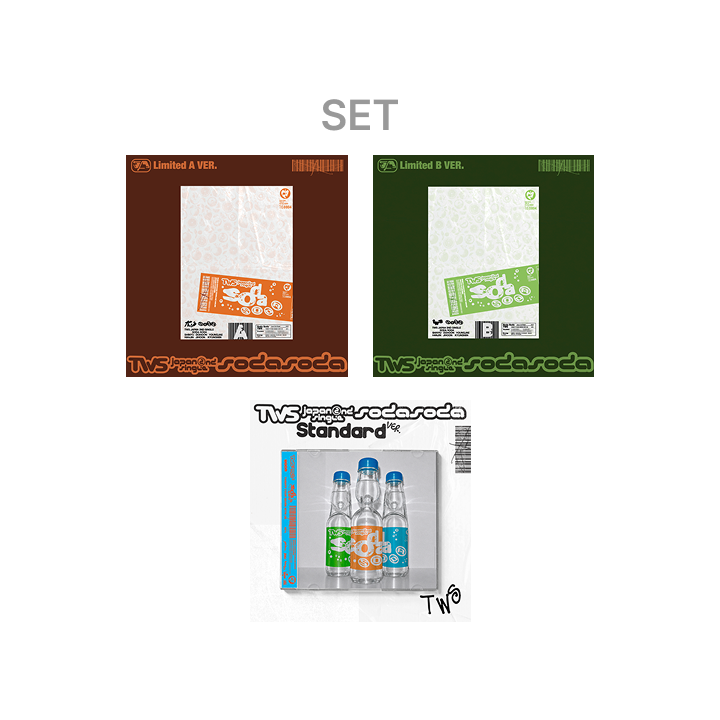 TWS | Japan 2nd Single「SODA SODA」3 SET