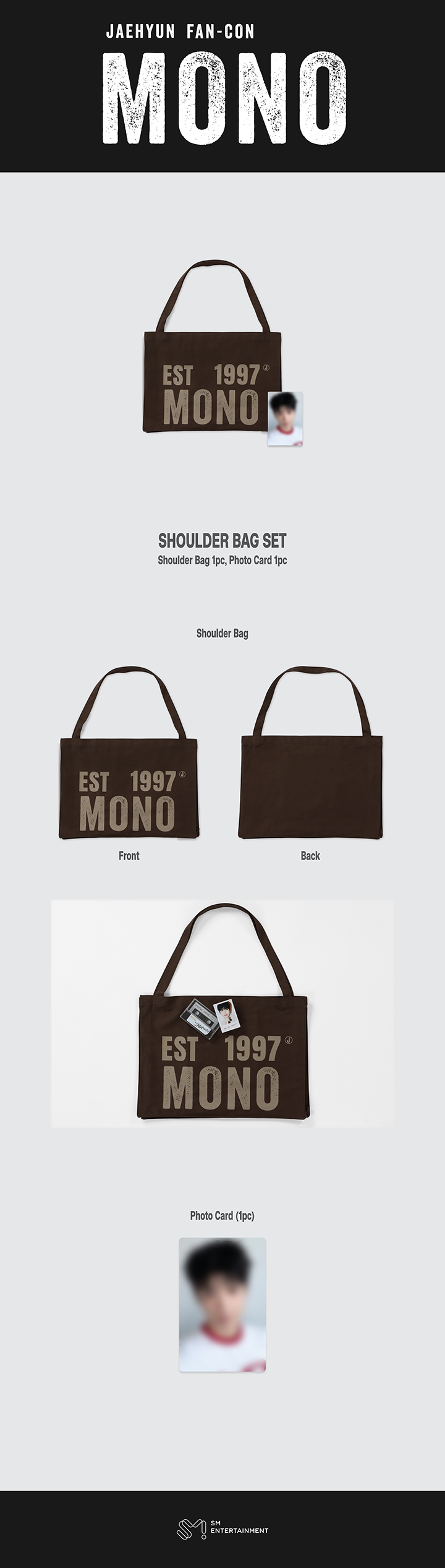 NCT 127 MONO Shoulder Bag Set