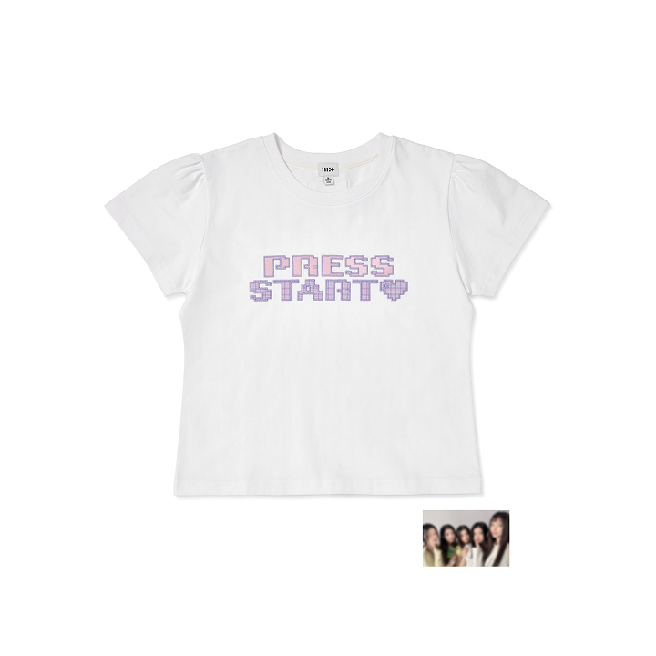 [PRESS START♥]CROP T-SHIRT