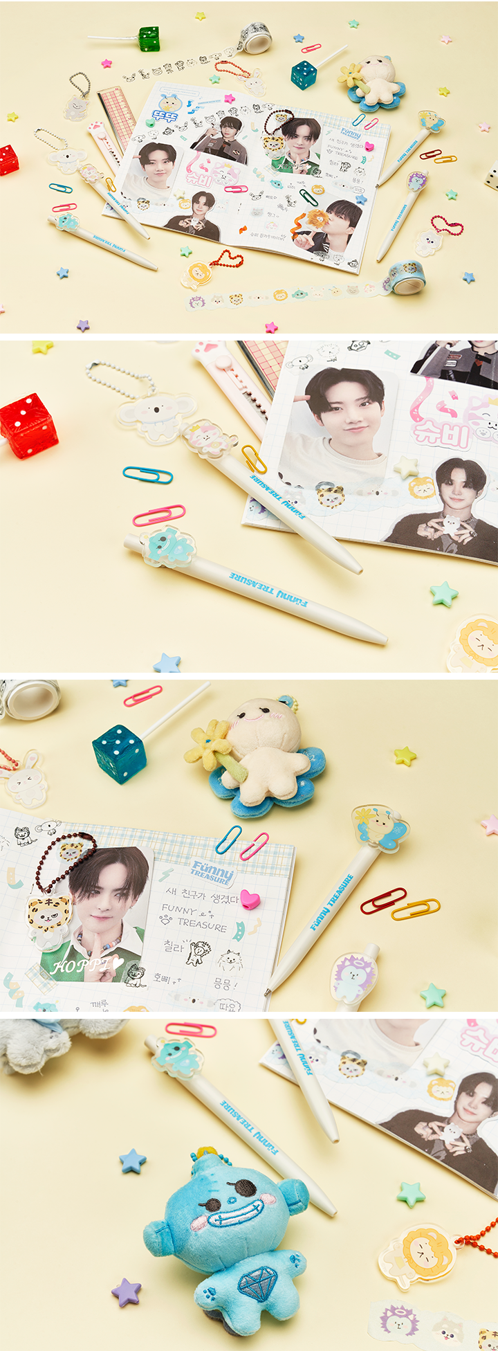 [FUNNYTREASURE] TREASURE ACRYLIC BALL POINT PEN 1 detail