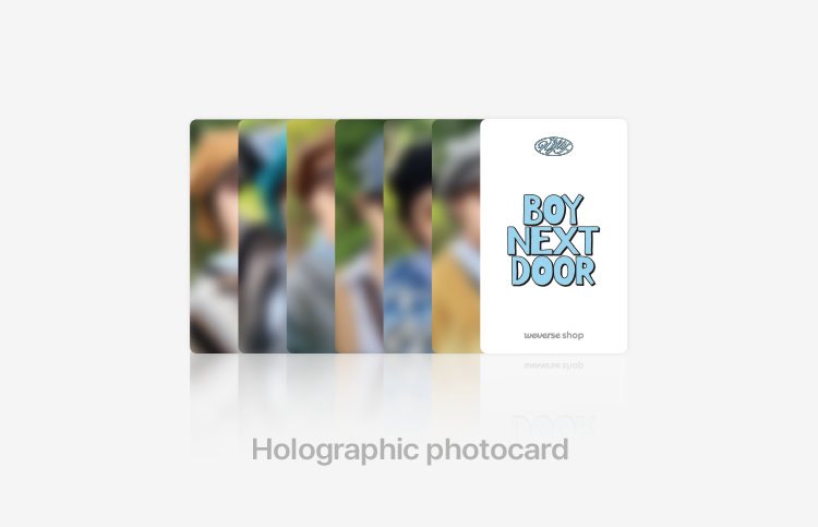 Special Gifts for BOYNEXTDOOR 1st EP [WHY..] COMEBACK LIVE Weverse