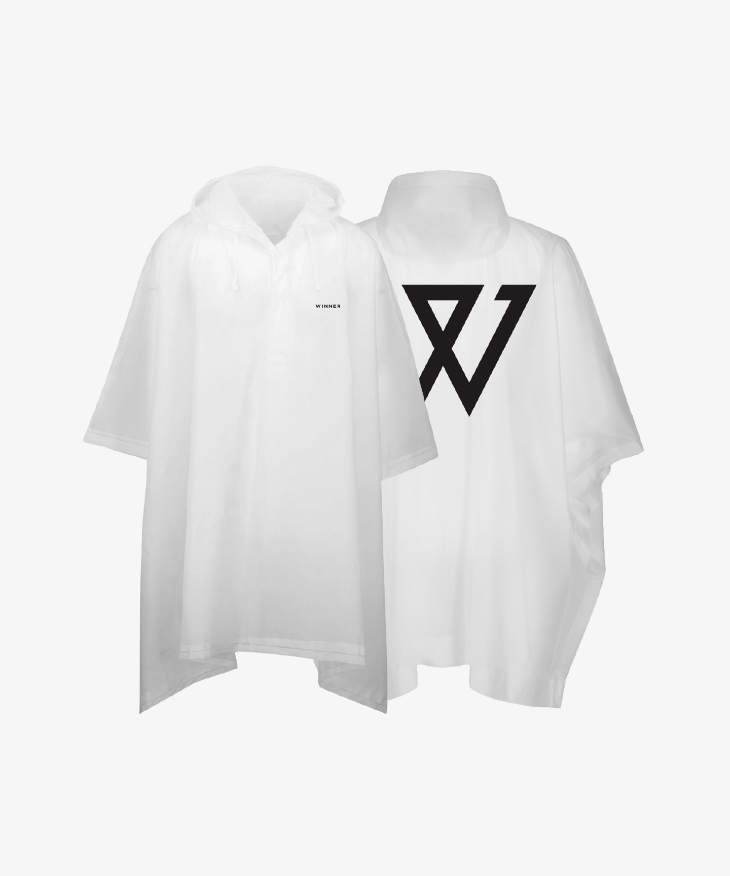 WINNER EVERYD4Y RAIN PONCHO bts-mask