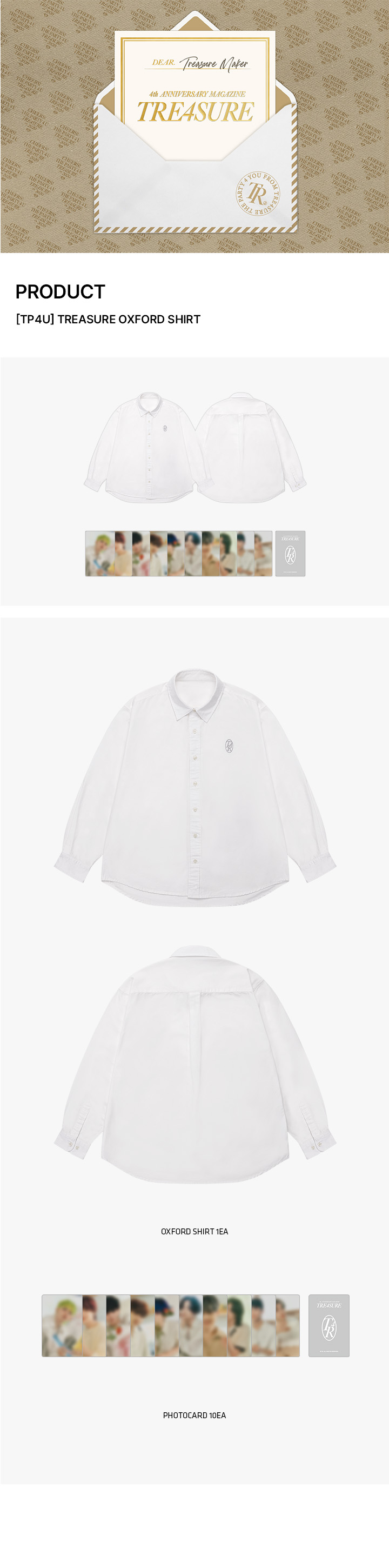 [TP4U] TREASURE OXFORD SHIRT 0 detail